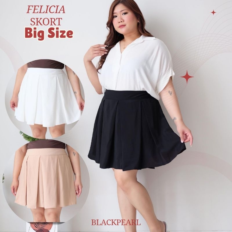 Felicia Skort Rok Celana Jumbo Big Size