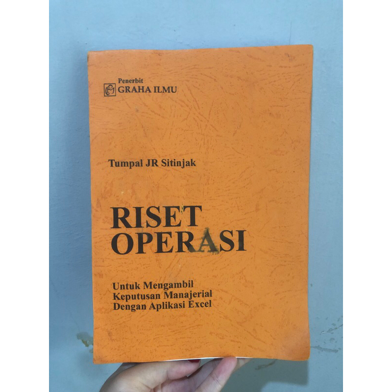 Buku Riset Operasi
