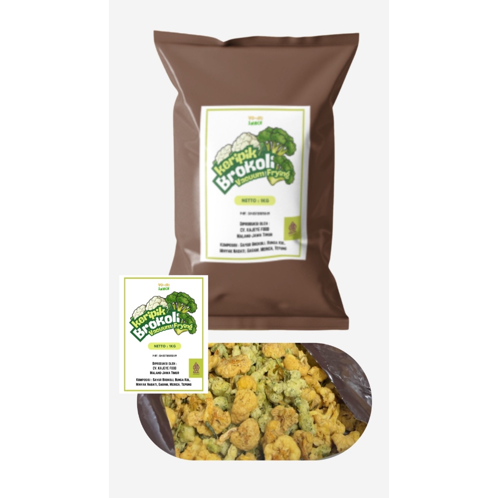 

YOIKI Keripik SAYUR Kiloan Brokoli MIX MURAH dan ISI BANYAK 1Kg, 500gr, 250gr