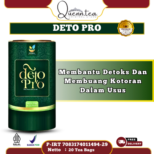 

Deto Pro Minuman Teh Detoks Herbal Alami Isi 20 Pcs Membantu Membuang Kotoran Dalam Usus