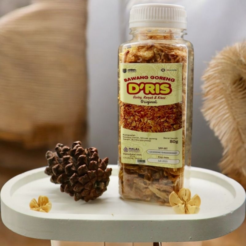 

D'RIS - Bawang Goreng Original - Bawang Goreng D'RIS - Bagor D'RIS - Bawang Goreng Premium - Bawang Goreng