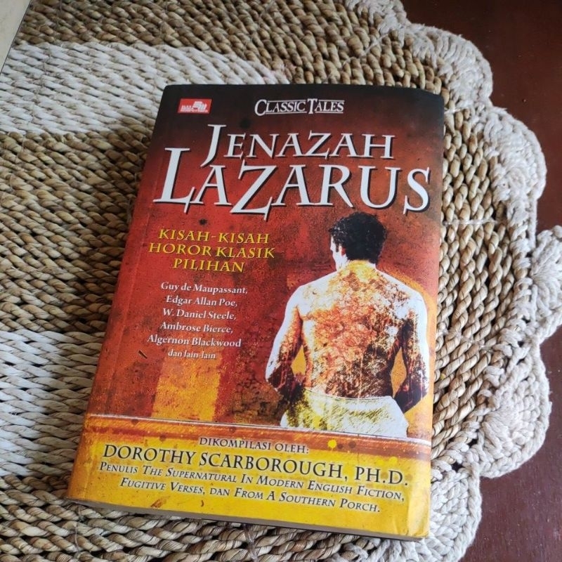 Buku JENAZAH LAZARUS kisah-kisah horor klasik pilihan  Original Preloved