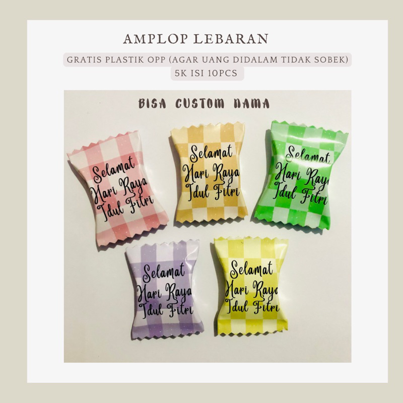 

AMPLOP LEBARAN PERMEN VIRAL ISI 10pcs