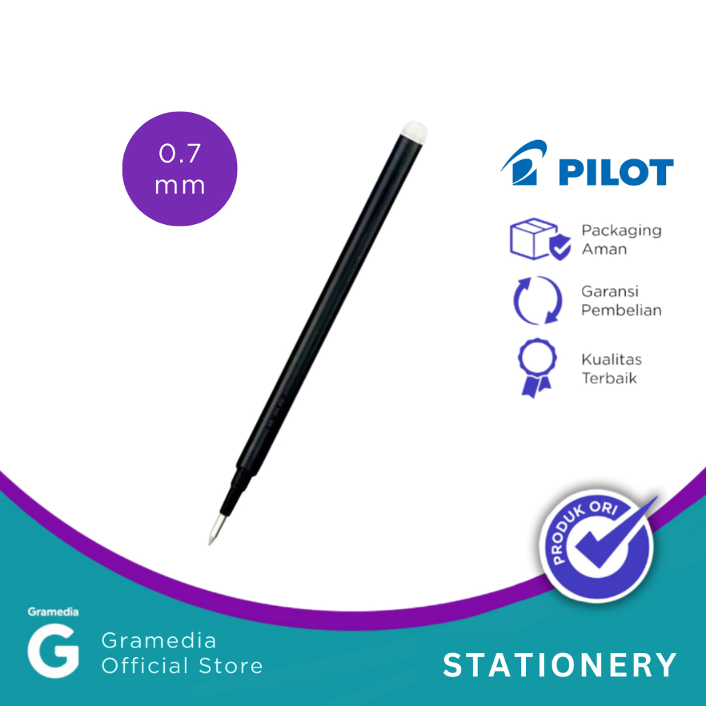 

Pilot - Refill Pulpen Gel Frixion Bls-Fr7 Black