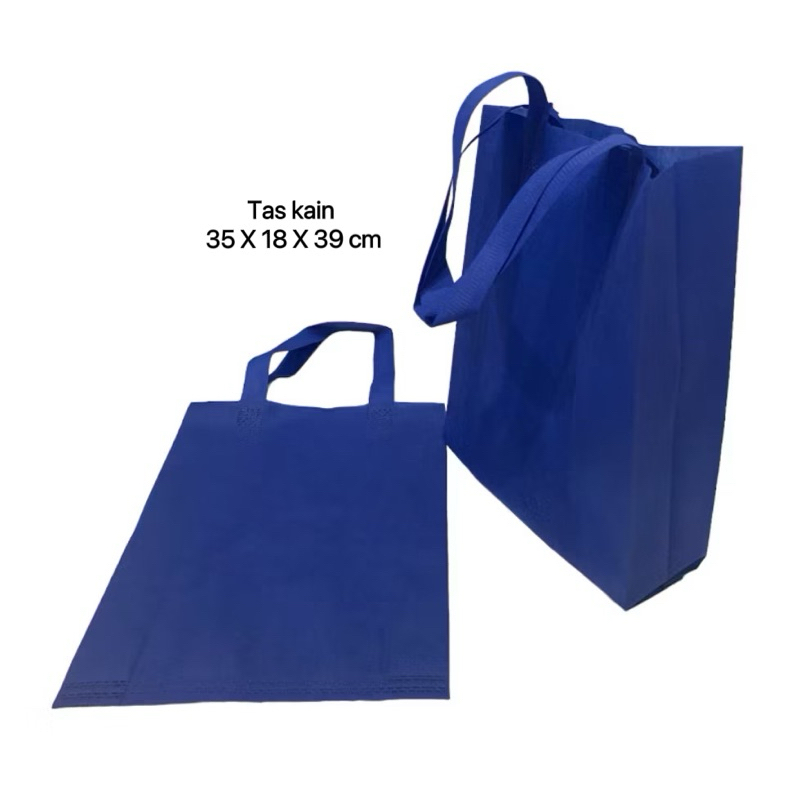 

[ISI 10pcs] Tas Goodie bag Tas ramah lingkungan 35 X 18cm X 39cm
