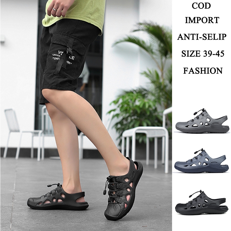 COD SANDAL GUNUNG PRIA ELEGAN CASUAL OUTDOOR SANDAL PLATFORM