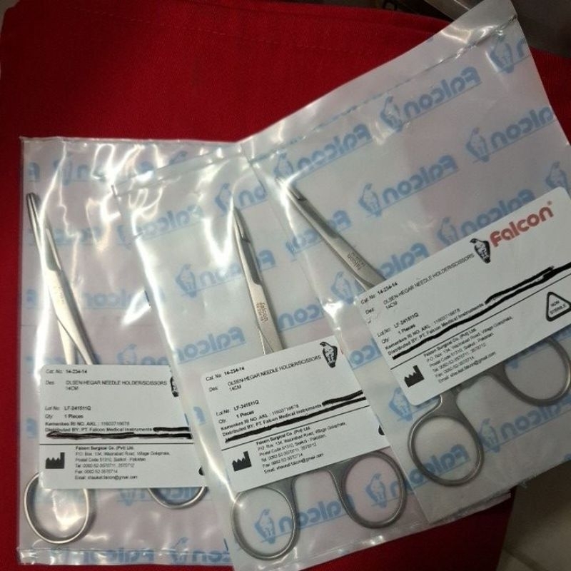 olsen hegar forceps 14cm falcon