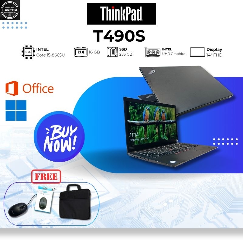 LAPTOP BEST SELLER LENOVO THINKPAD T490S