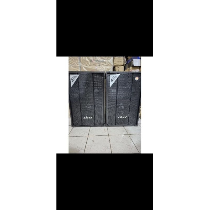 speaker karaoke pasif DAT 12INCH PRO 3T ORIGINAL(2buah)bonus mic