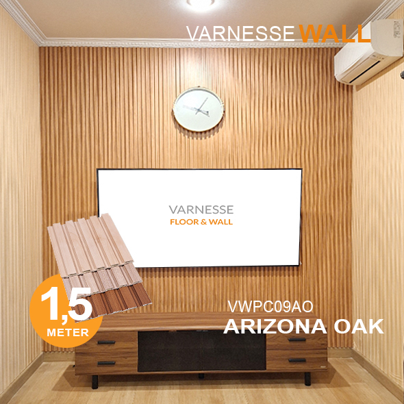 VARNESSE Wpc Wall Panel 150 cm Fluted Panel Wall 10 mm