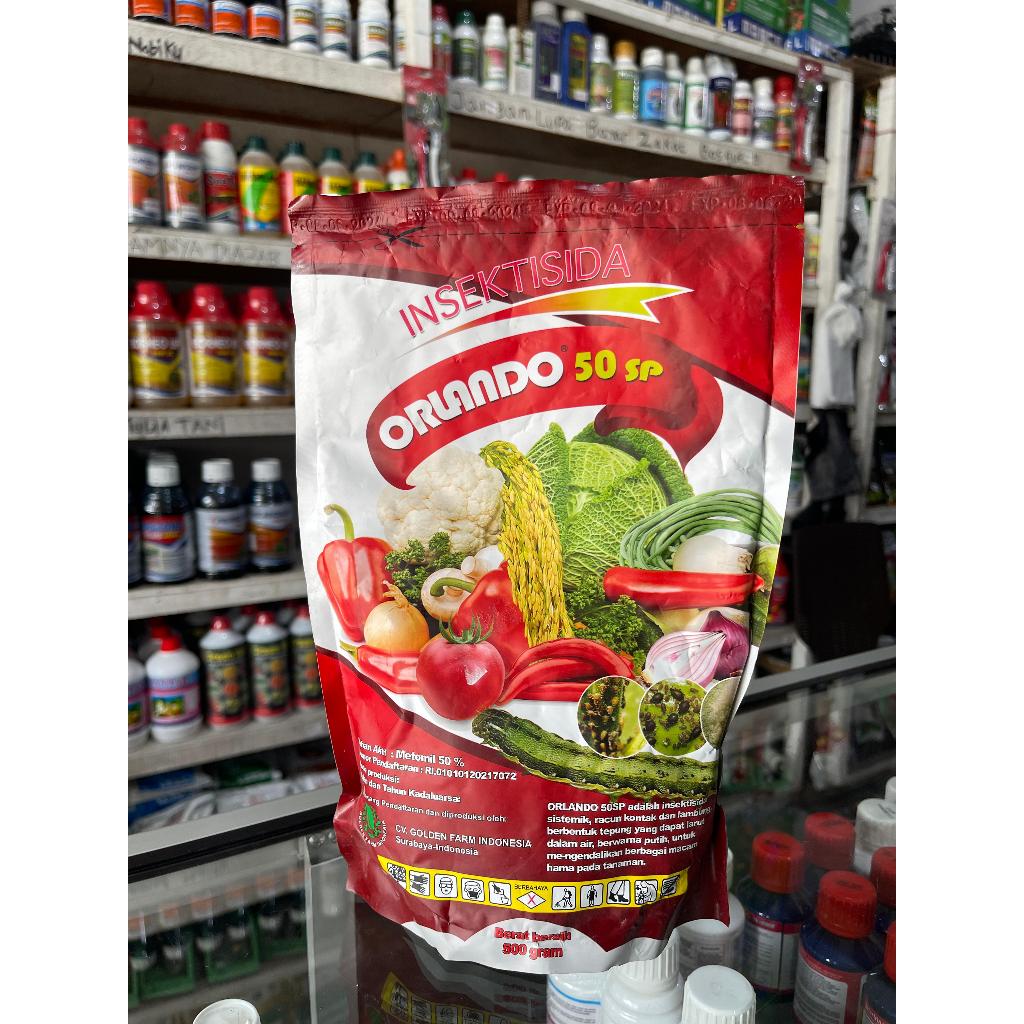 ORLANDO 50 SP 500 GRAM INSEKTISIDA ULAT,PERUSAK DAUN