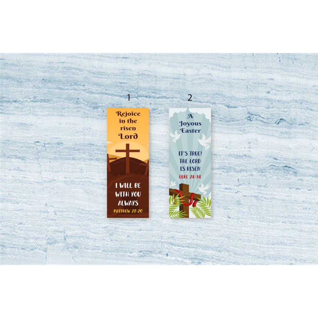 

Bookmark Passover Easter Good Friday Christian Catholic Church Quote Bible Verse