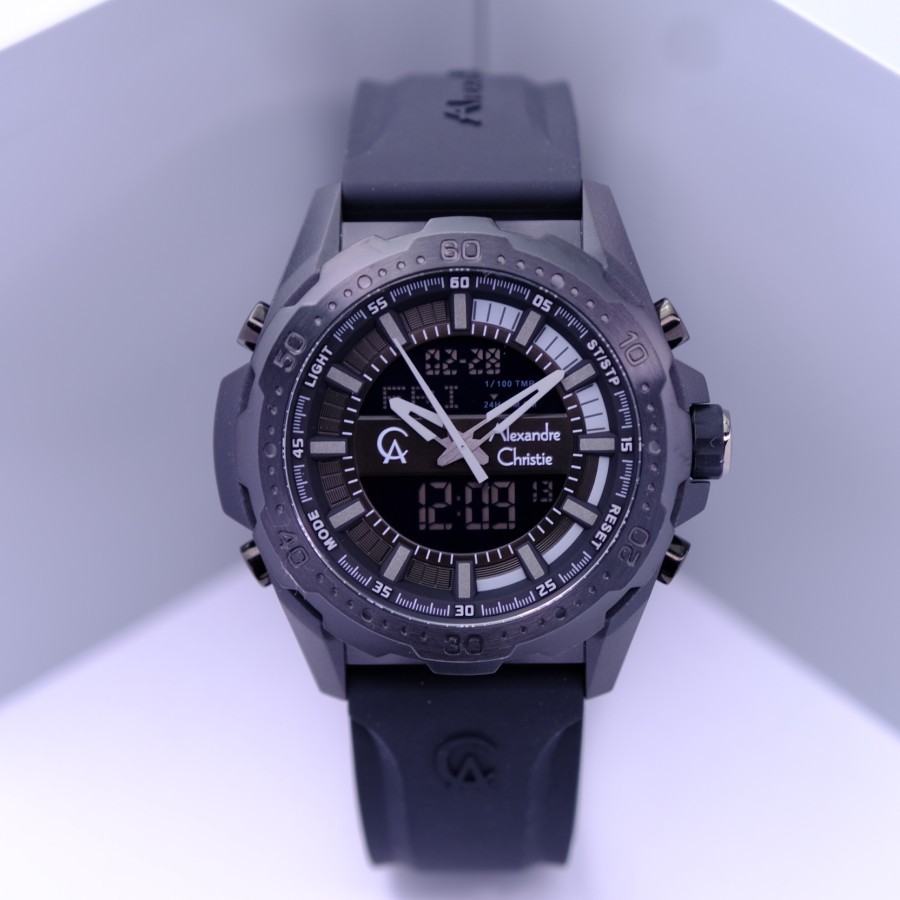 JAM TANGAN ALEXANDRE CHRISTIE PRIA AC 9370 ORIGINAL GARANSI RESMI/ALEXANDER CRISTIE COWOK 9370/AC 93