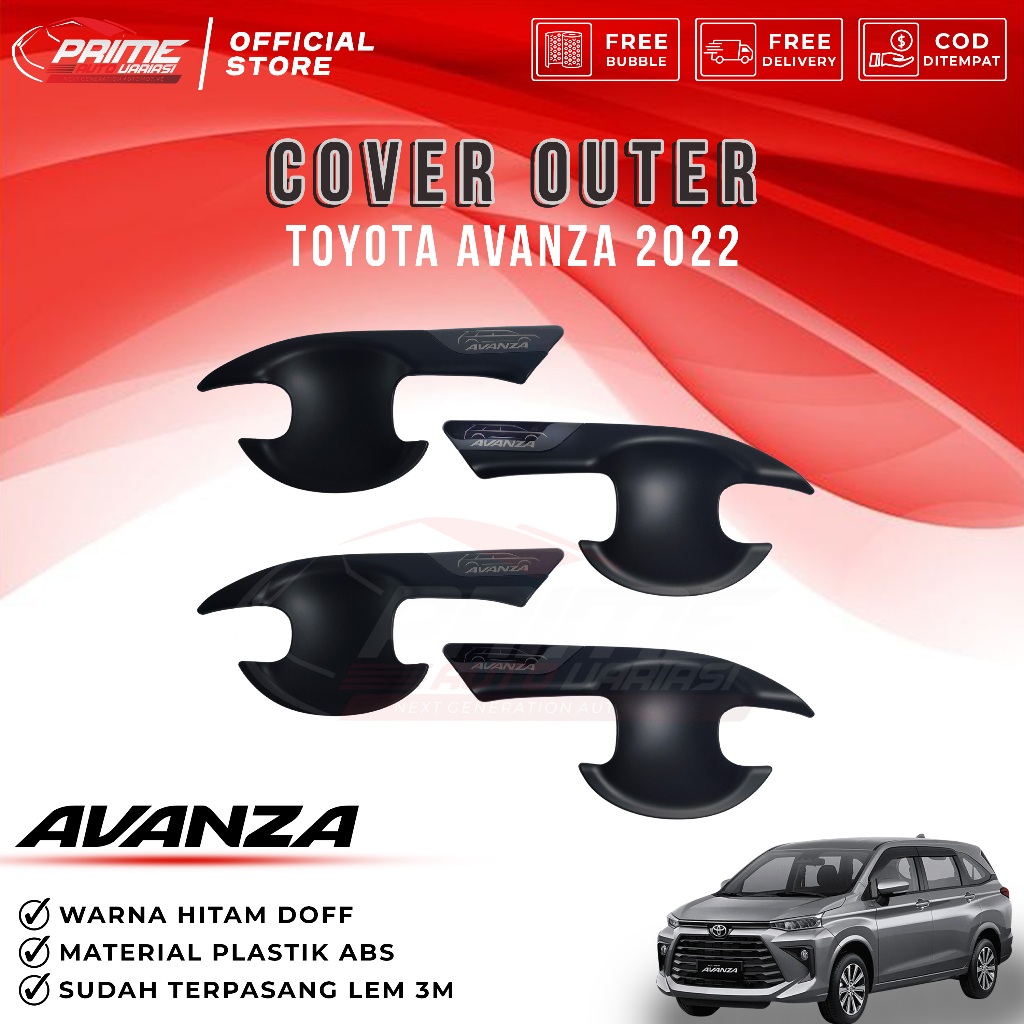 OUTER HANDLE AVANZA 2022 HITAM