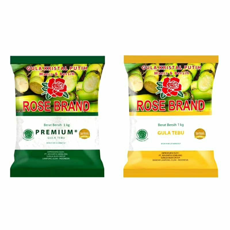 

Gula Kristal Putih Premium merk Rose Brand 1 kg