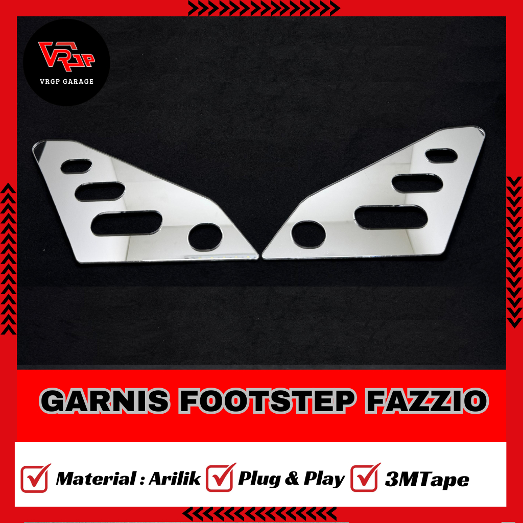 VRGP Garnis Footstep Fazzio/ Garnish Side Step Fazzio/ Aksesoris Fazzio