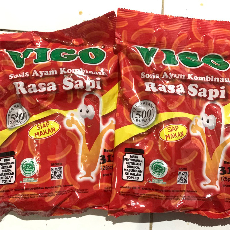 

Vigo Sosis Sapi isi 25 312gr