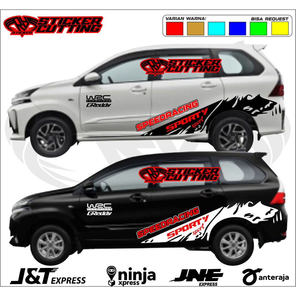 Stiker Sticker Mobil Avanza | Stiker List Body Mobil Avanza Xenia Terlaris