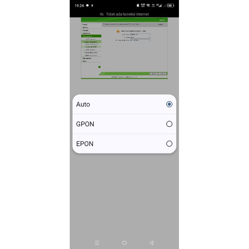 MODEM ONT XPON ZTE WIFI DUAL BAND