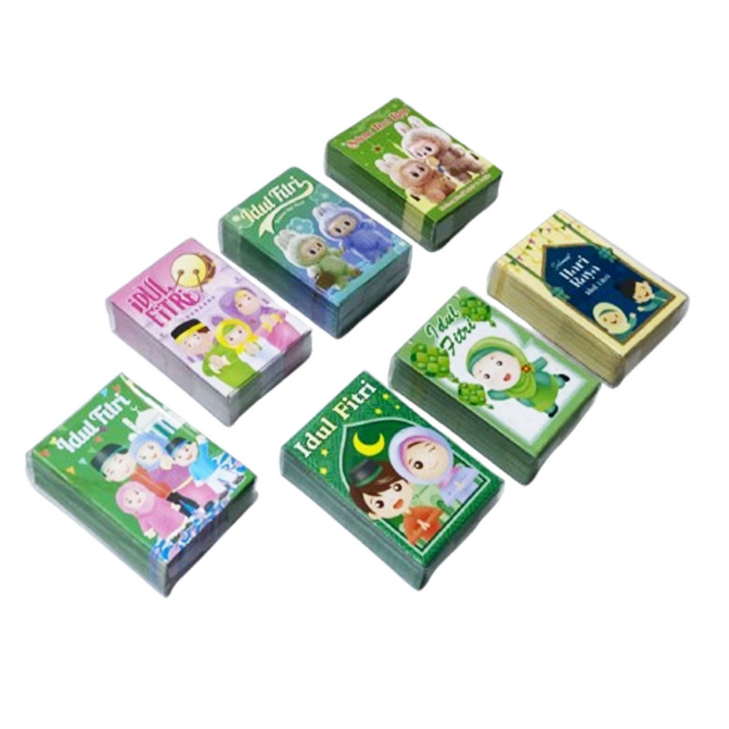 

FG Amplop Lebaran Hari Raya Idul Fitri Isi 50pcs Angpao Karakter Lucu Angpau Kartun Ampao Unik Murah
