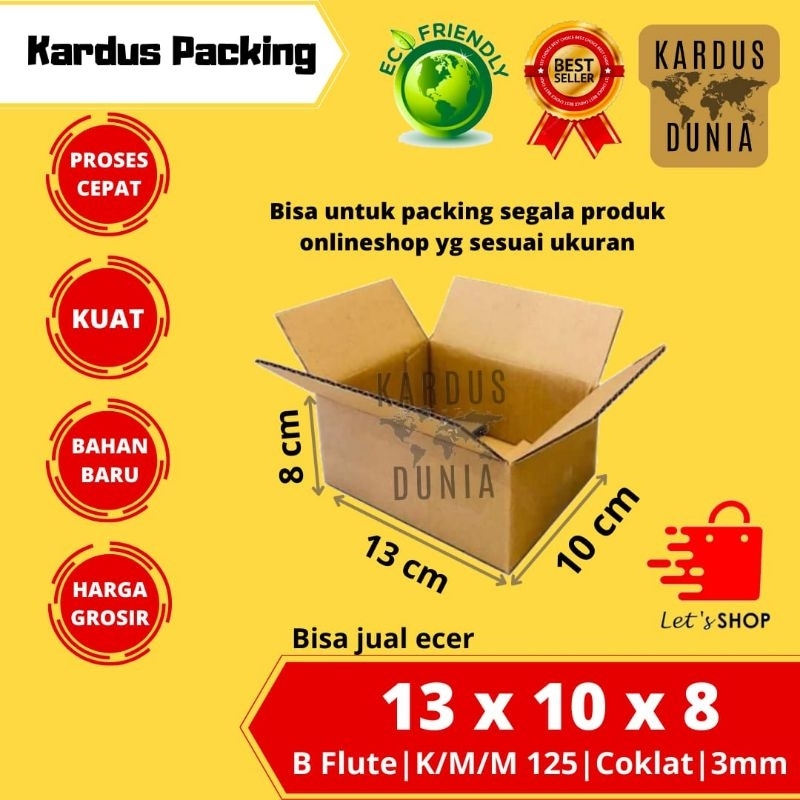 

kardus packing box UK 13x10x8cm