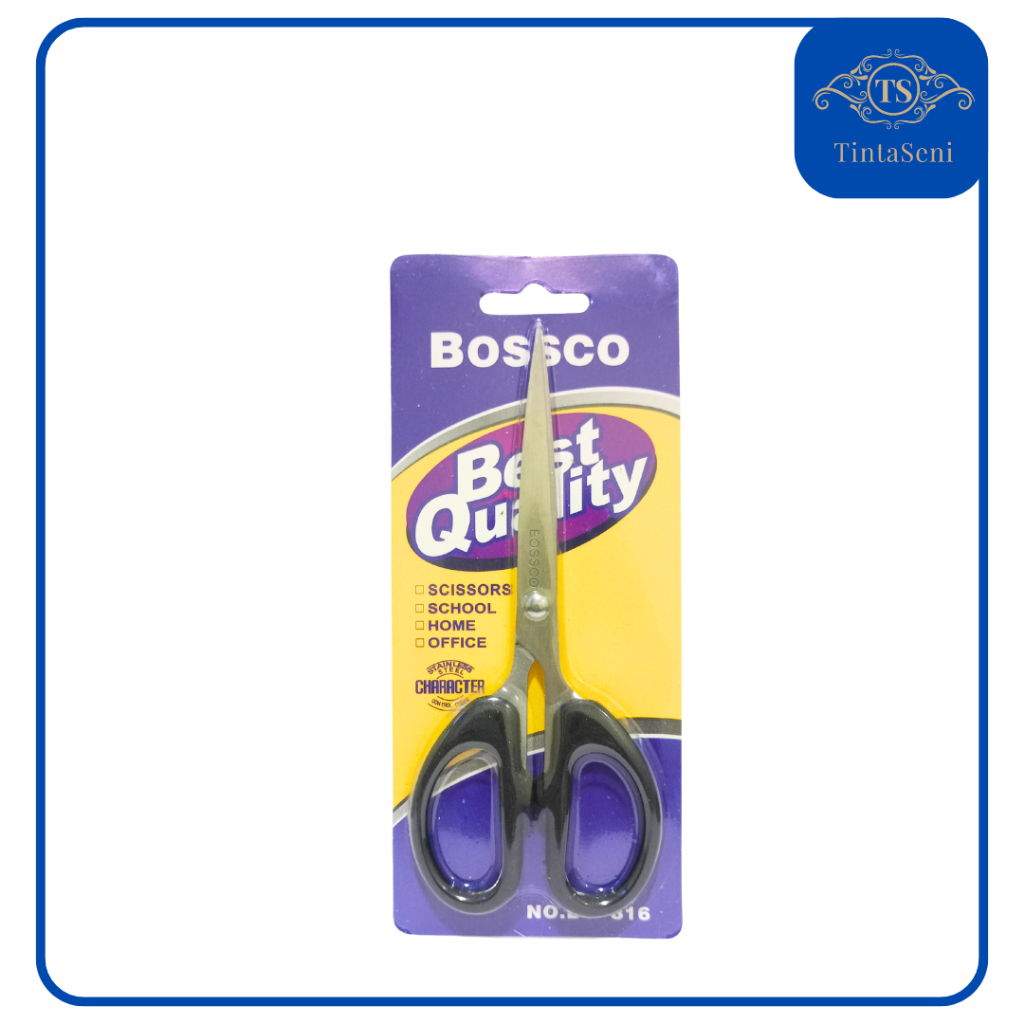 

Gunting Kertas Bossco Ukuran Tanggung gunting Murah Berkualitas Gunting Serbaguna