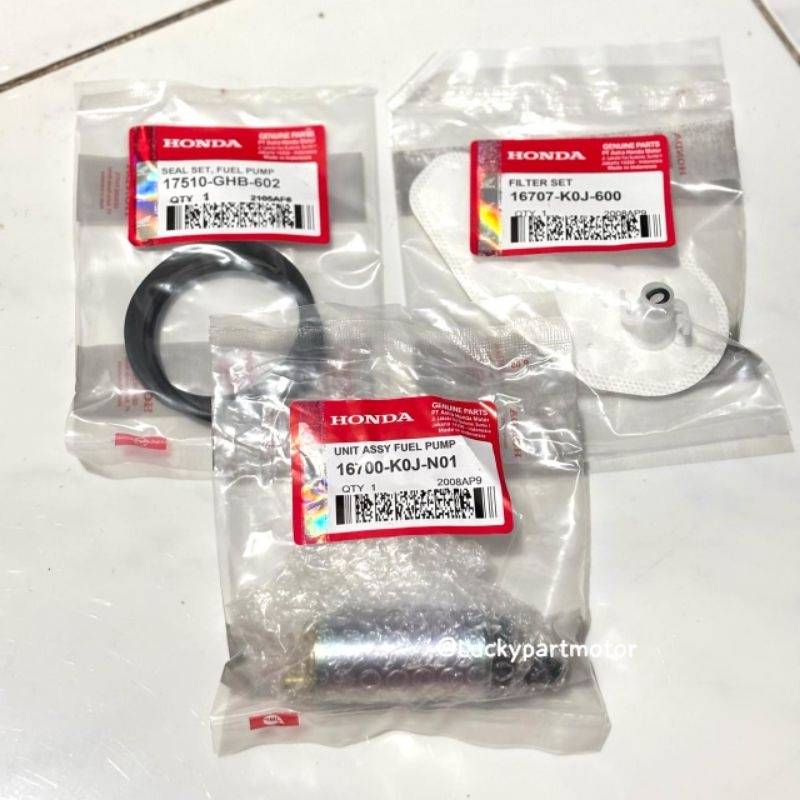 Paket Rotak KOJ + Filter Fuel Pump KOJ+Oring Fuel Pump Genio Beat New Street Scoopy