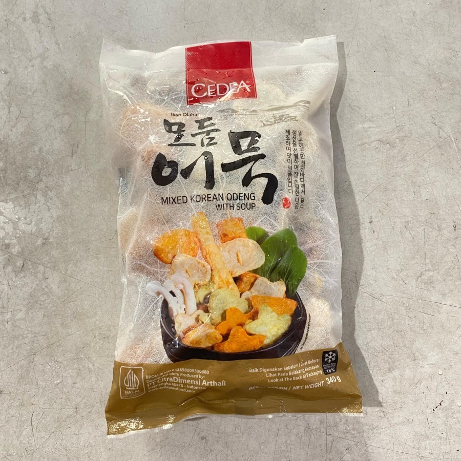 

Cedea Mixed Korean Odeng with soup 340 gr