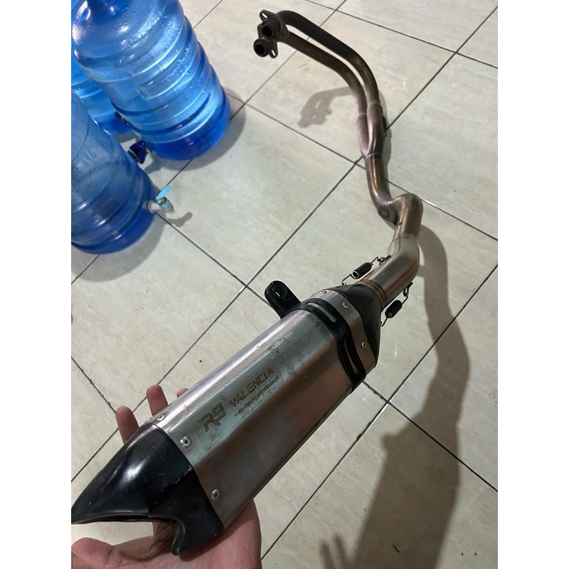 knalpot r9 valencia series original