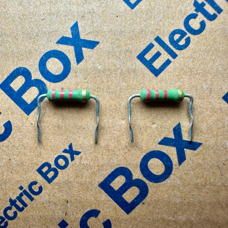 resistor 2k2 1watt japan hijau bodi kecil