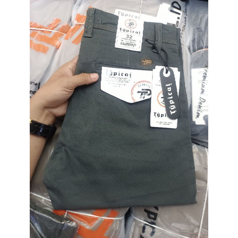 New Arrival Celana Chino TYPICAL Original Premium // Celana Panjang Chino Typical Saten Stronus Orig