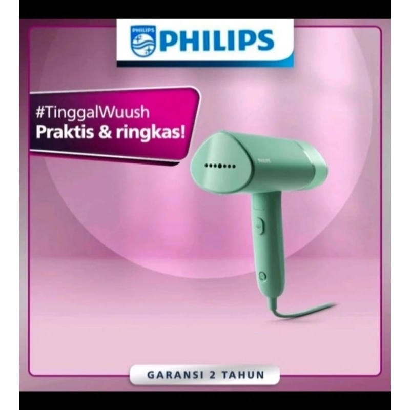 SETRIKA PORTABEL STEAMER HANDHELD PHILIPS STH3010/ PHILIPS STH3010