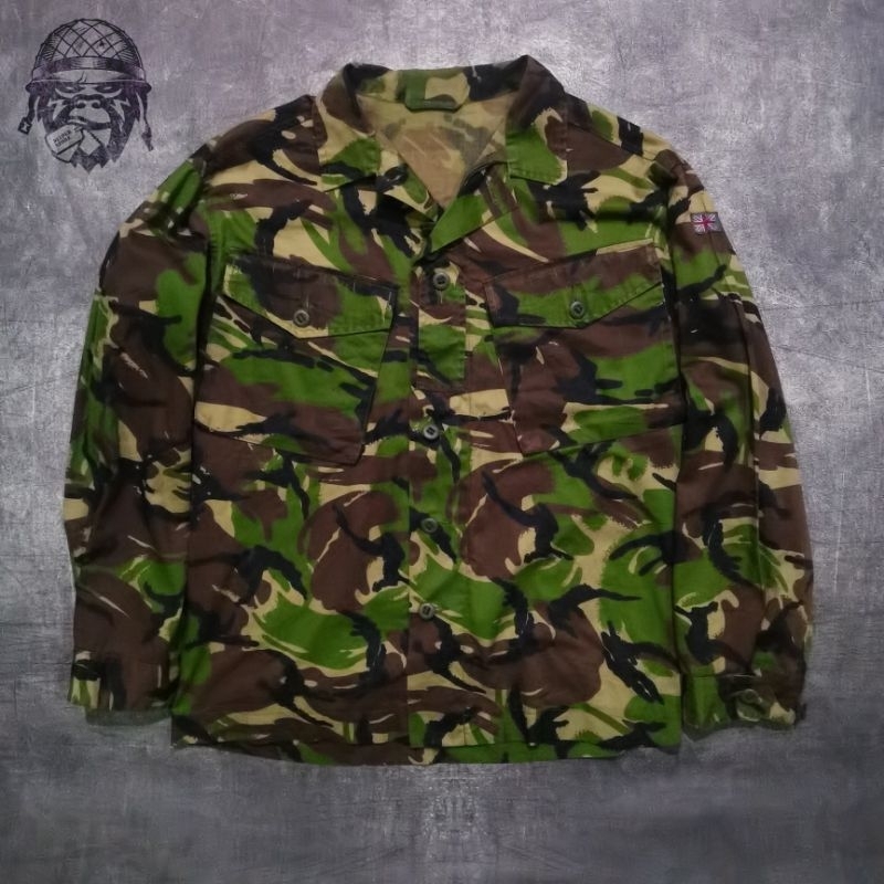 𝐁𝐫𝐢𝐭𝐢𝐬𝐡 𝐀𝐫𝐦𝐲 𝐃𝐏𝐌 𝐂𝐚𝐦𝐨 𝐂𝐨𝐦𝐛𝐚𝐭 𝐒𝐡𝐢𝐫𝐭 / kemeja army inggris / brithis military /  bukan BDU us. army