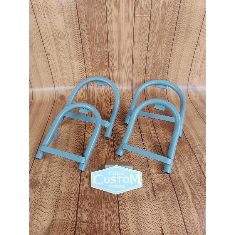 Behel U Begel U Sandaran Pangkon Tatakan Sadel Jok Japstyle Motor Custom Japstyle lengkap dudukan La