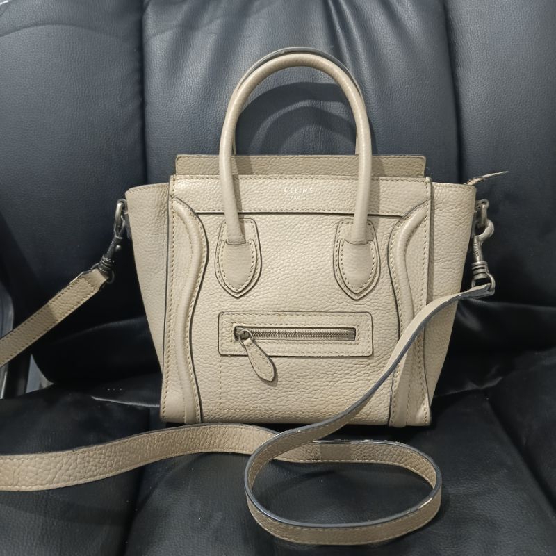 tas kulit asli celine preloved
