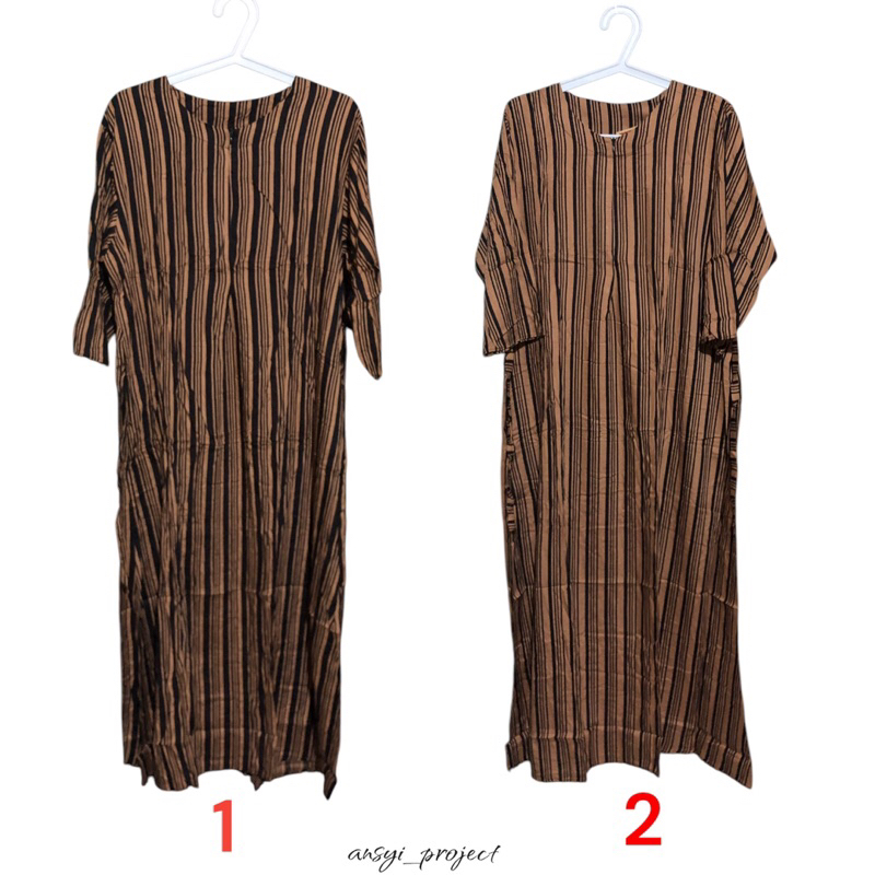 Daster batik halus / Daster Azvitex / Daster pekalongan / Daster lengan panjang / Dress rumahan adem