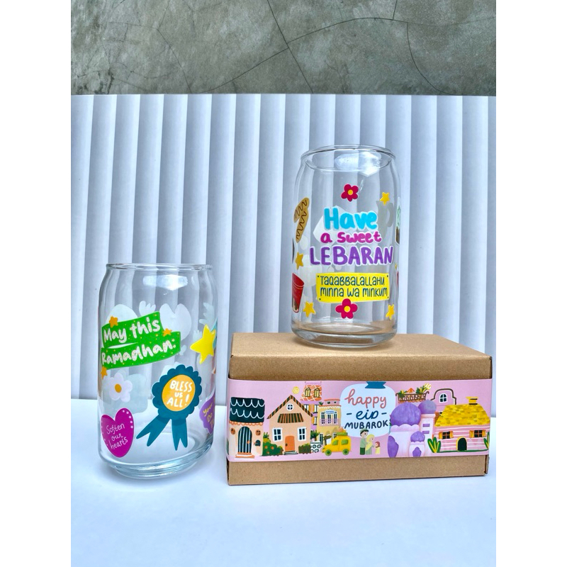 Gelas Hampers Idul Fitri Eid Mubarak Ramadhan Wishes