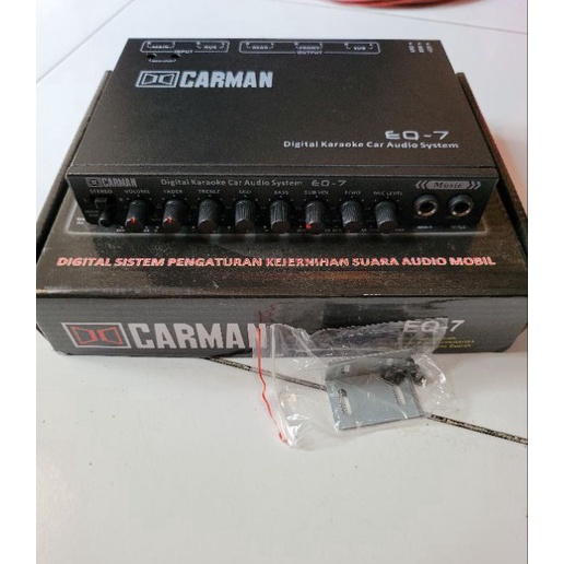 Hemat Parametrik equalizer Carman EQ7 Preamp