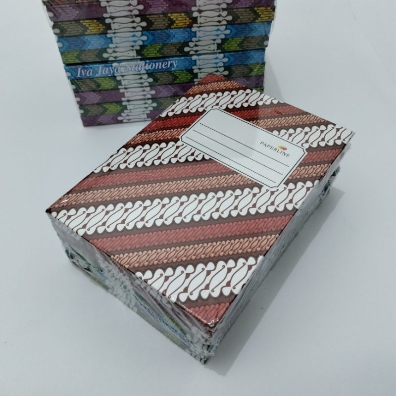 

H7Y 1 Pak Buku Kecil Oktavo Paperline 100 Lembar (Isi 5 Buku) Buku Catatan Hard Cover PAPERLINE