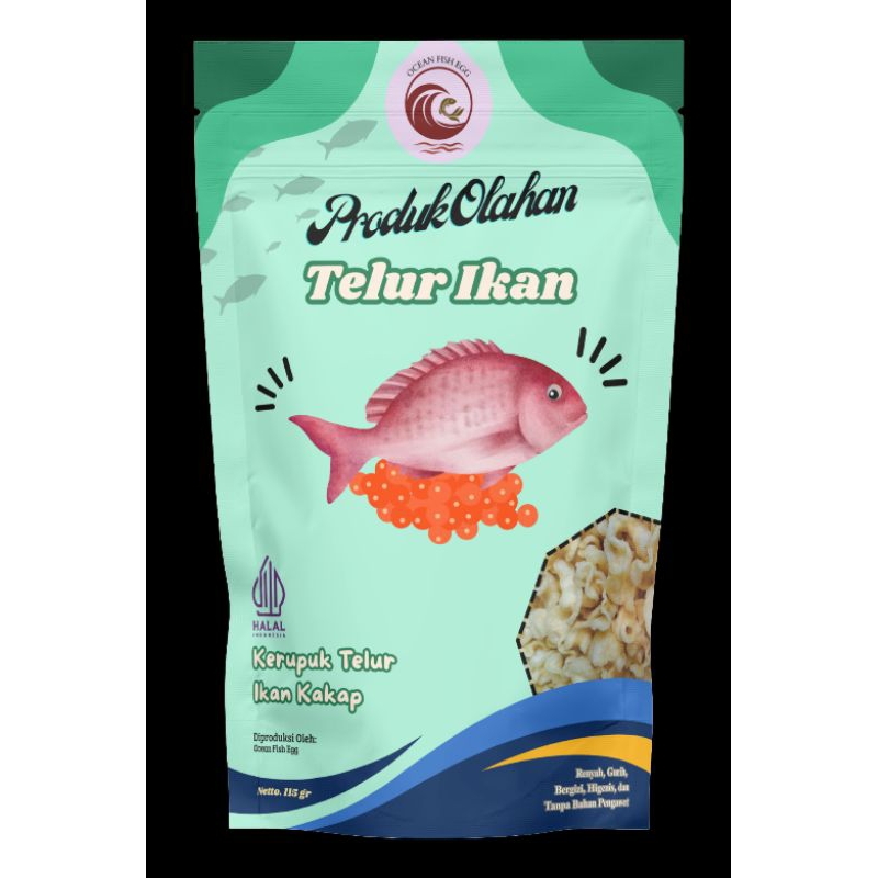 

Kerupuk Telur Ikan Kakap Netto 115 gr