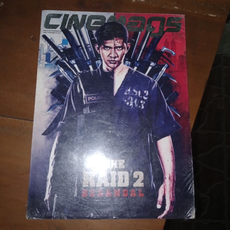 poster RAID 2 (Berandal) + cinemags