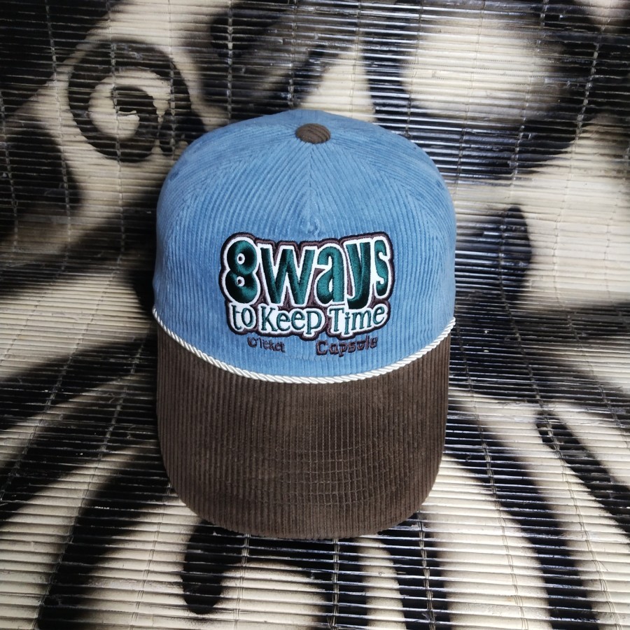 topi teket corduroy dua warna