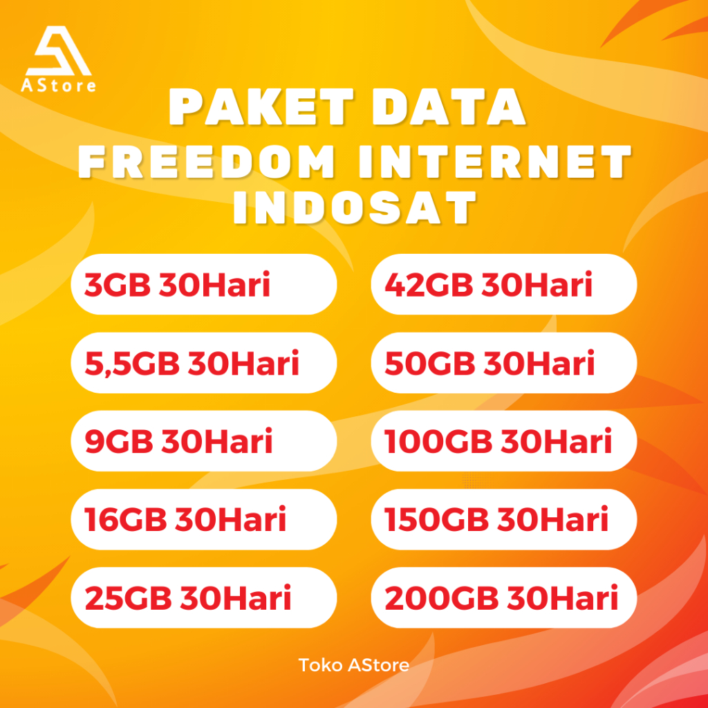 PAKET DATA FREEDOM INTERNET INDOSAT OOREDOO / IM3 PROMO | FULL 24 JAM | 30 HARI