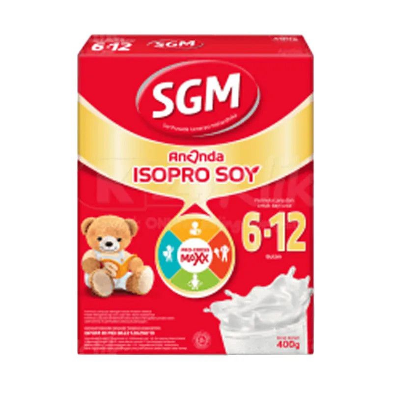 SGM Ananda Soya 2 6-12 Susu bubuk 400 gr