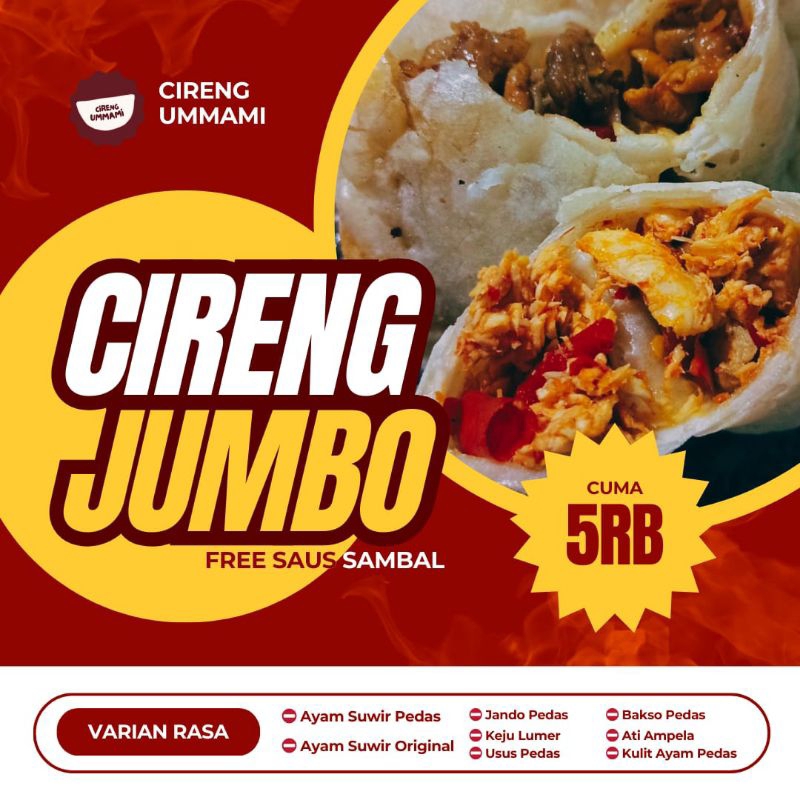 

CIRENG JUMBO (bisa satuan)