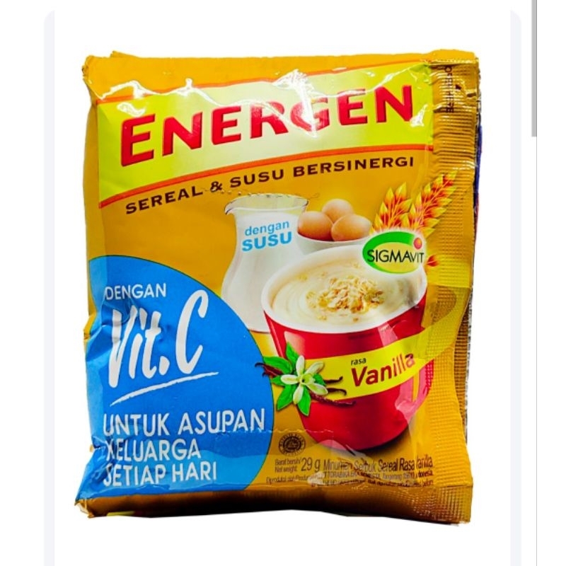 

Energen Vanilla Renceng paket isi 10