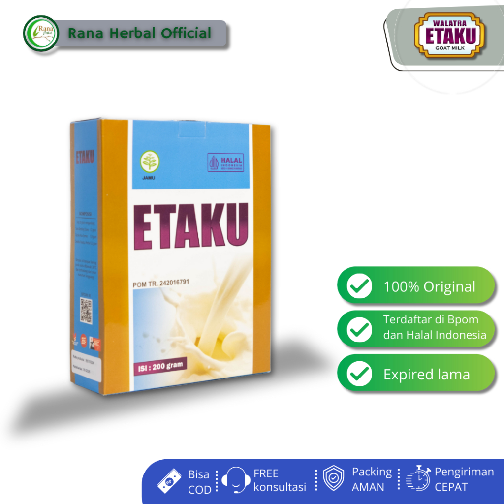 

Rana Herbal - Etaku - Original susu kambing etawa murni Premium goat milk walatra Asli