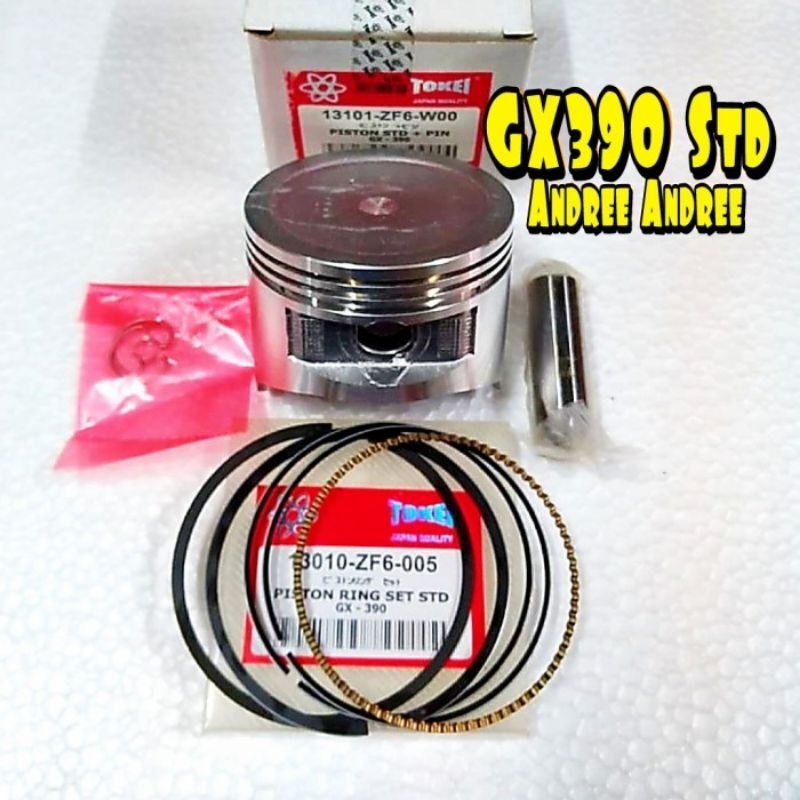 piston Assy std gx390 tokei / piston komplit std gx390 TOKEI