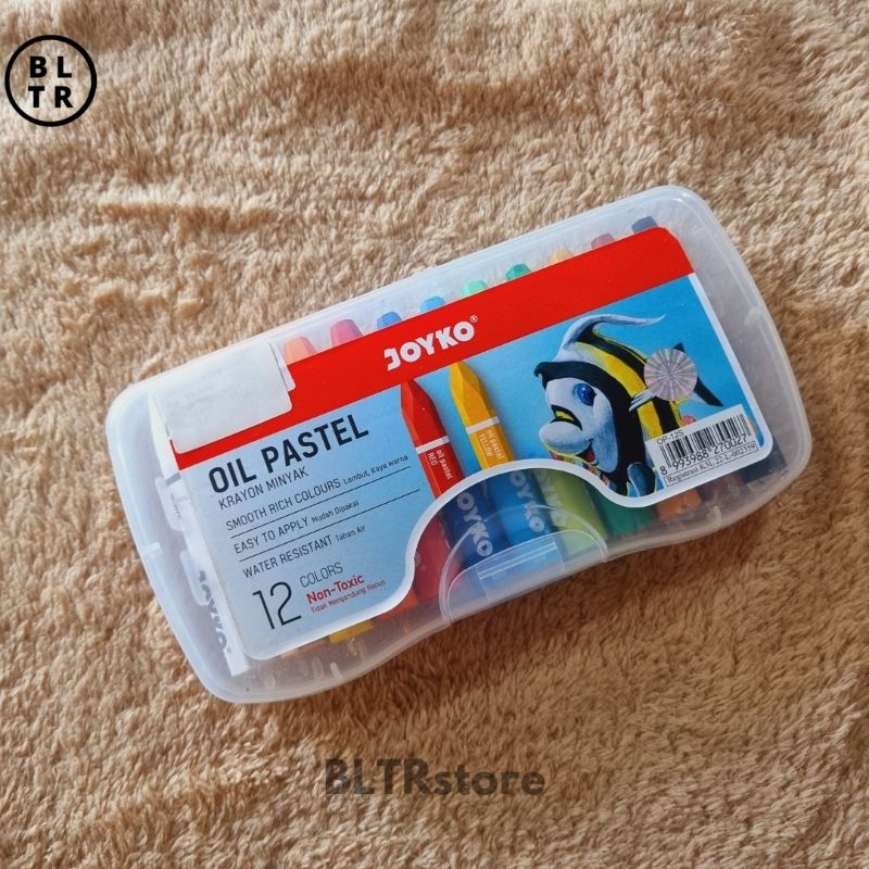 

Pak// CRAYON 12 WARNA JOYKO (OP12SJ) / OIL PASTEL / KRAYON WARNA/ DRAWING PAINTING // NEW ORIGINAL