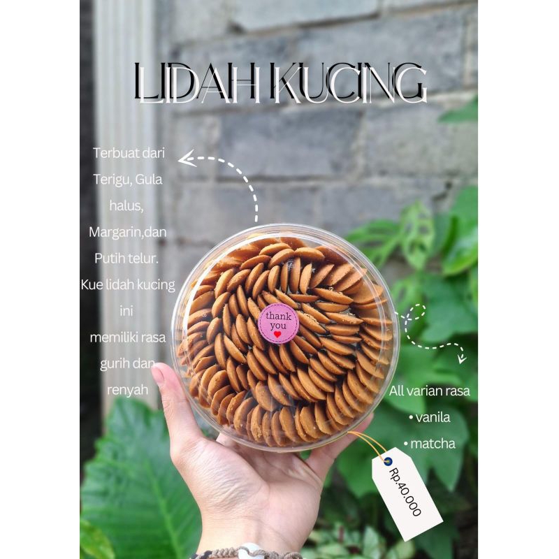 

Kue Kering Kumis Kucing Handmade 500 gr